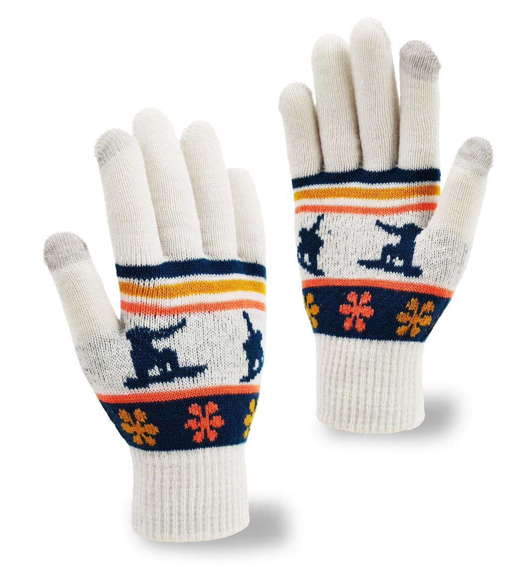 Snow Chaser Knit Gloves