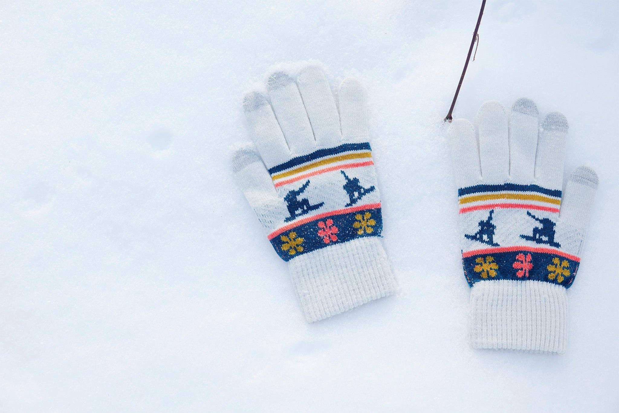 Snow Chaser Knit Gloves