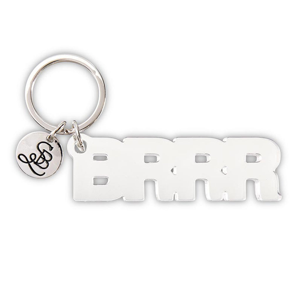 Acrylic Word Keychain - Brrr