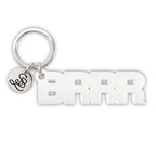 Acrylic Word Keychain - Brrr