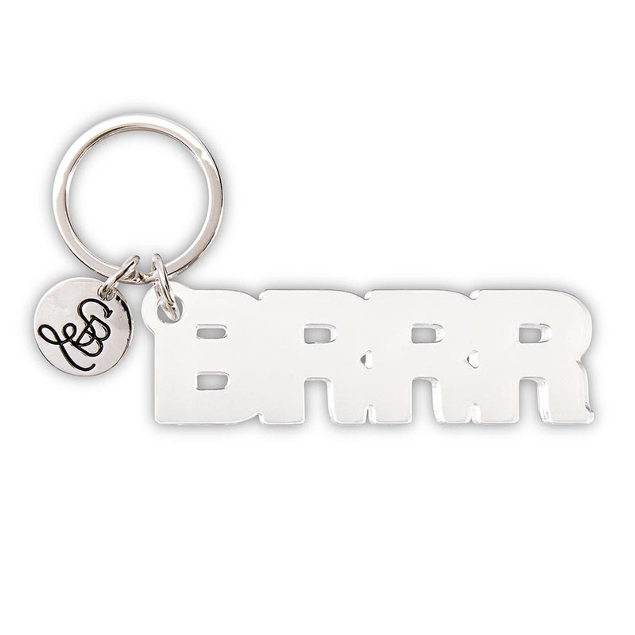 Acrylic Word Keychain - Brrr