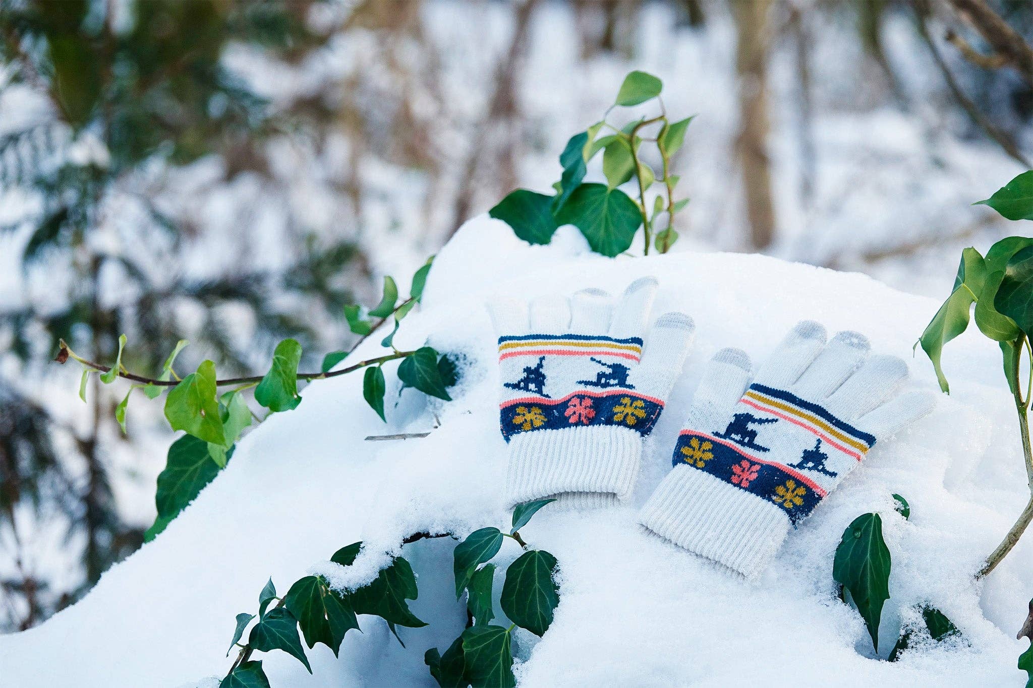 Snow Chaser Knit Gloves